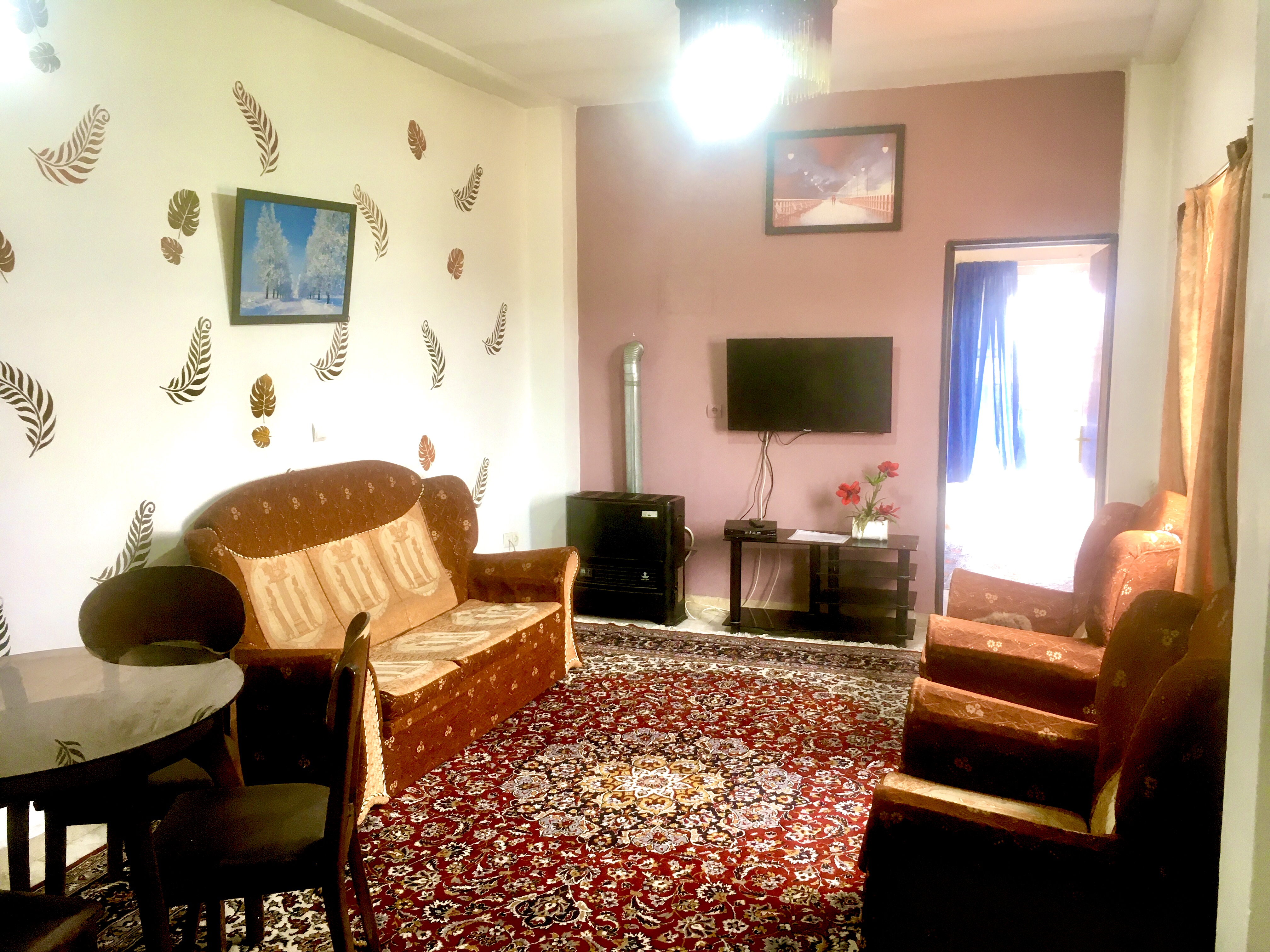 ۱خوابه تراسدار روبه ساحل دربست