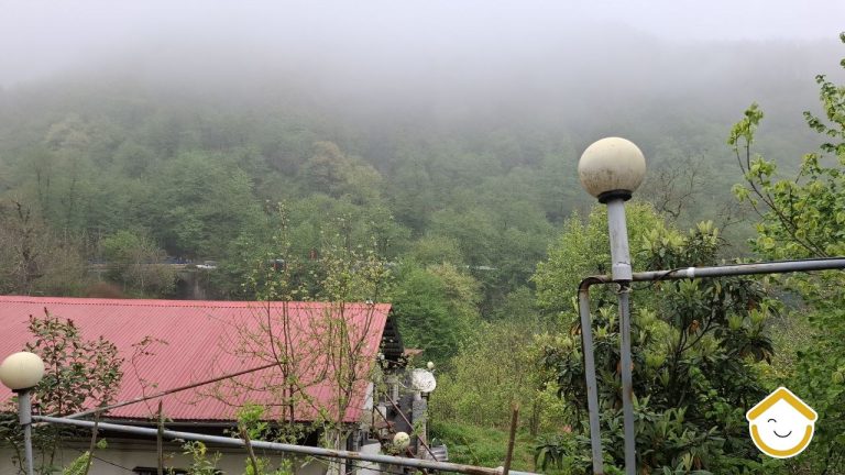 کلبه جنگلی باغ صفارود جاده جواهرده